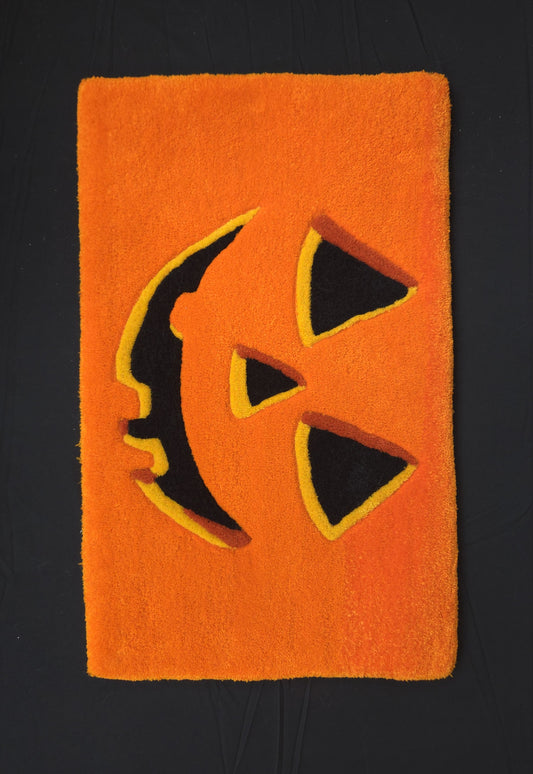 Jack-O'-Lantern Orange Rug