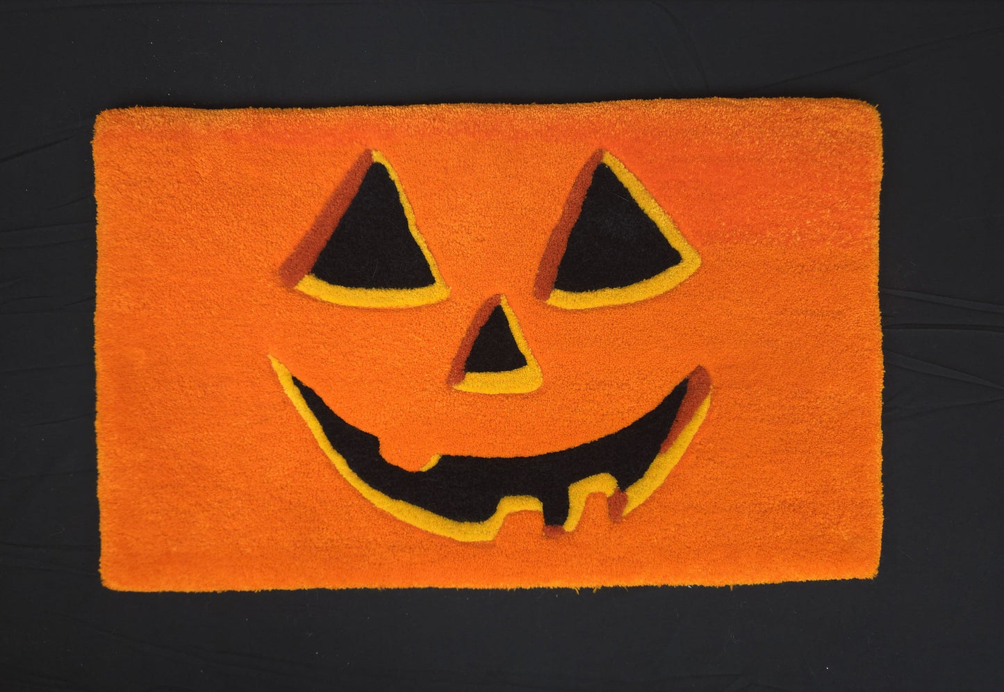 Jack-O'-Lantern Orange Rug