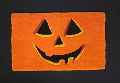 Jack-O'-Lantern Orange Rug