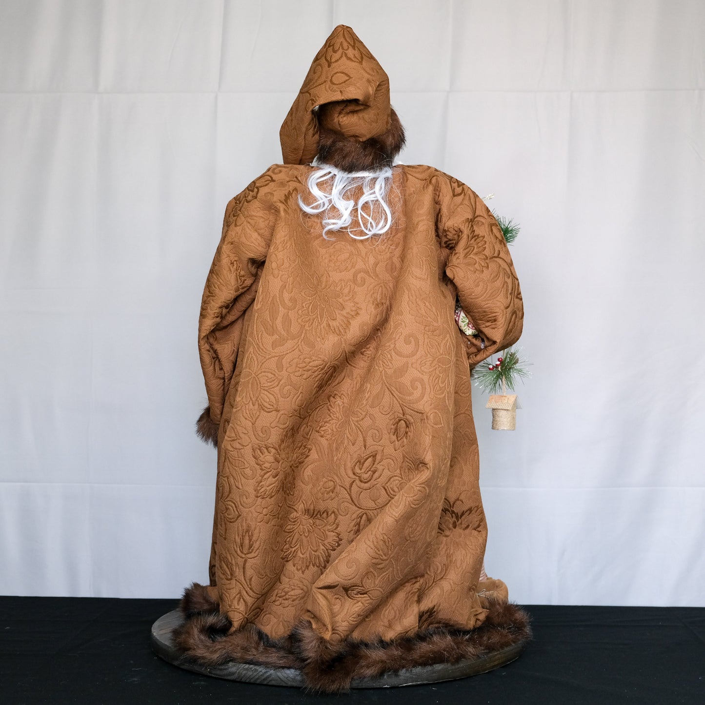 Santa Clause With Reindeer And Sleigh