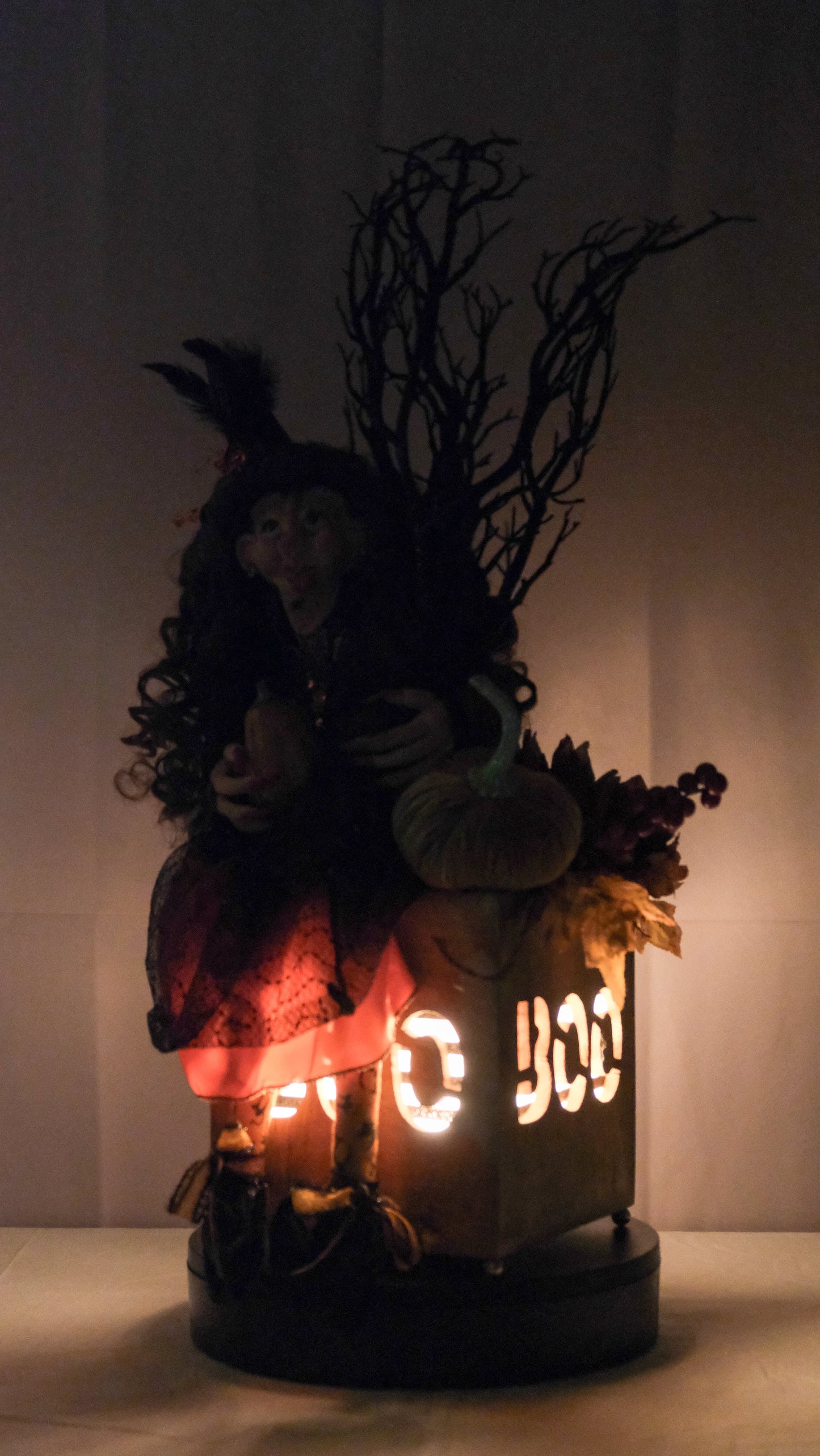 Witch Doll Light Up Boo Box