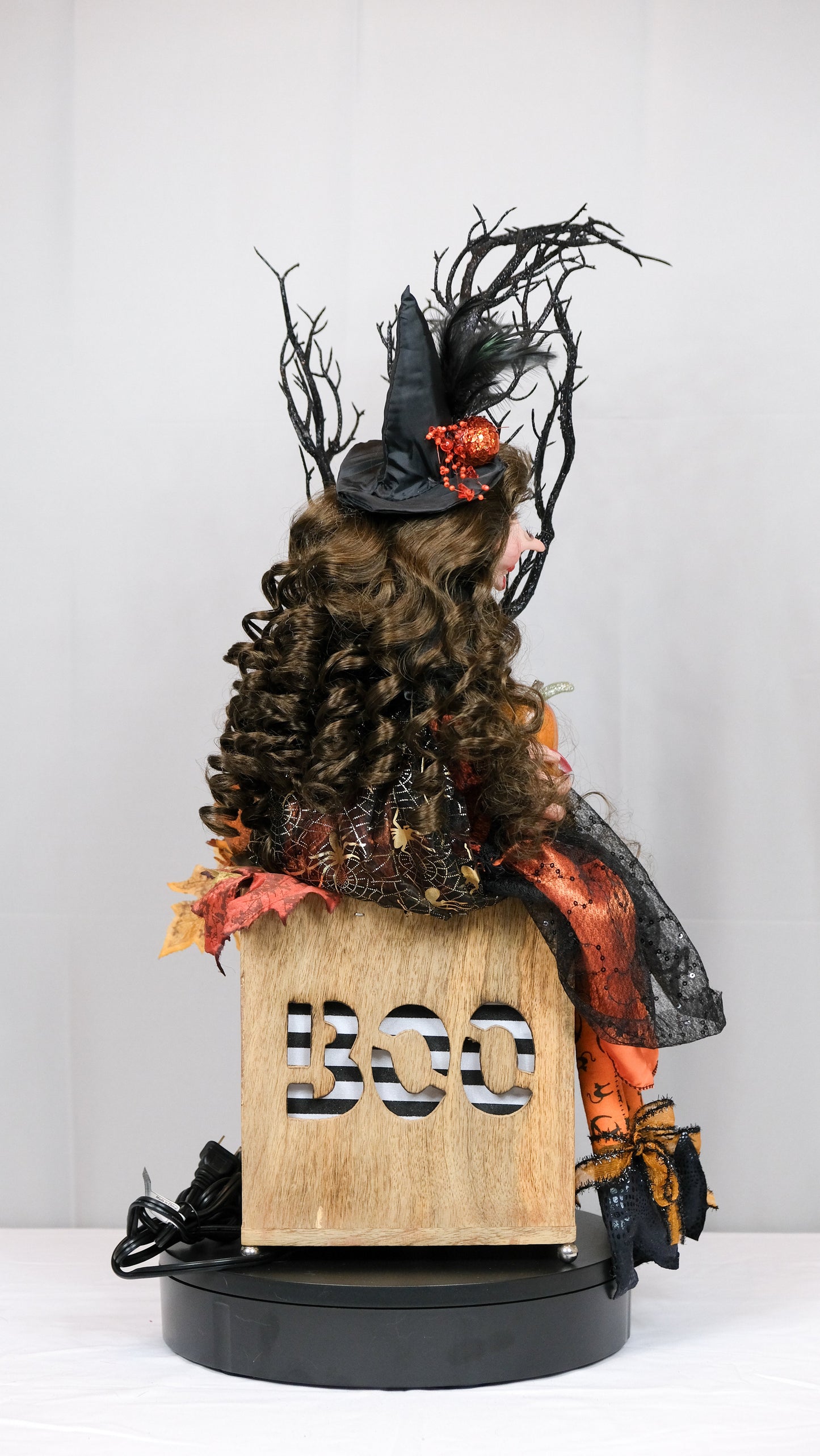 Witch Doll Light Up Boo Box